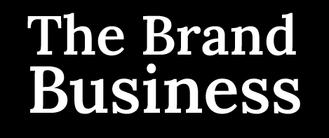 The Brand Business logo Black background